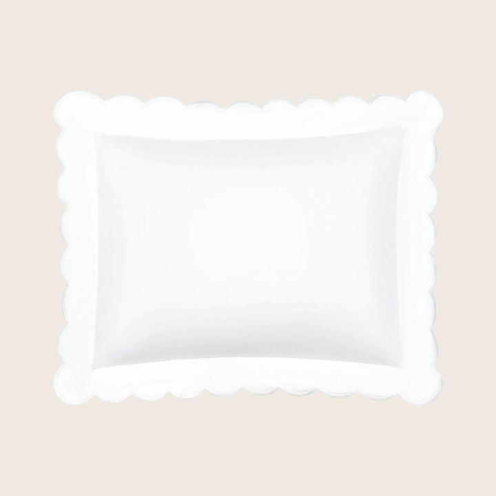 Dakota Percale Sham White / Boudoir