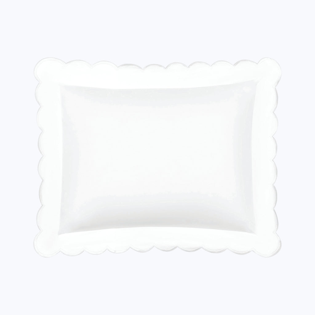 Dakota Percale Sham White / Boudoir