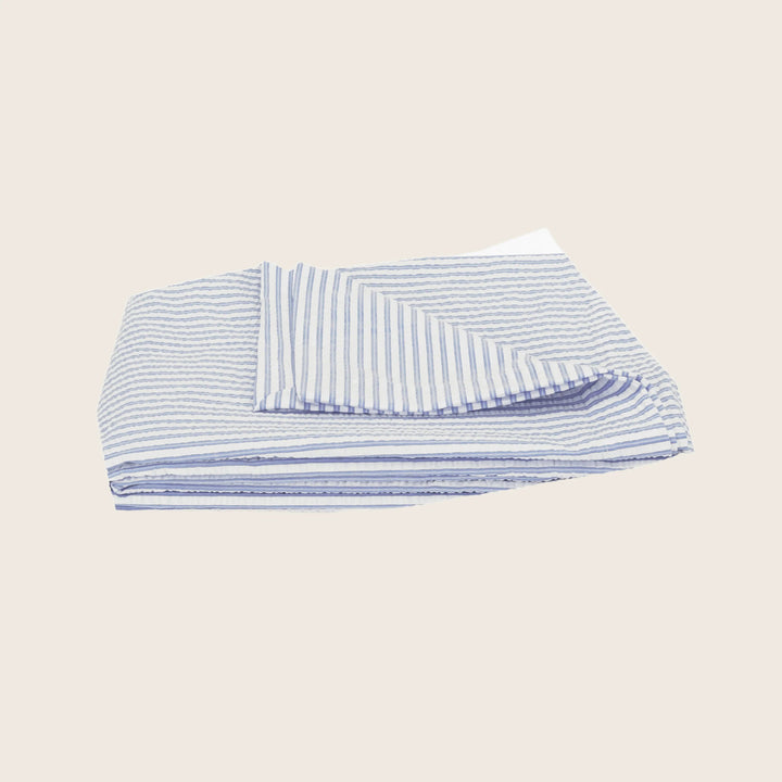 Matteo Cotton Coverlet Azure / Twin