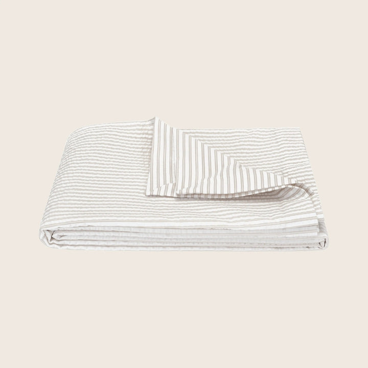 Matteo Cotton Coverlet Natural / Twin