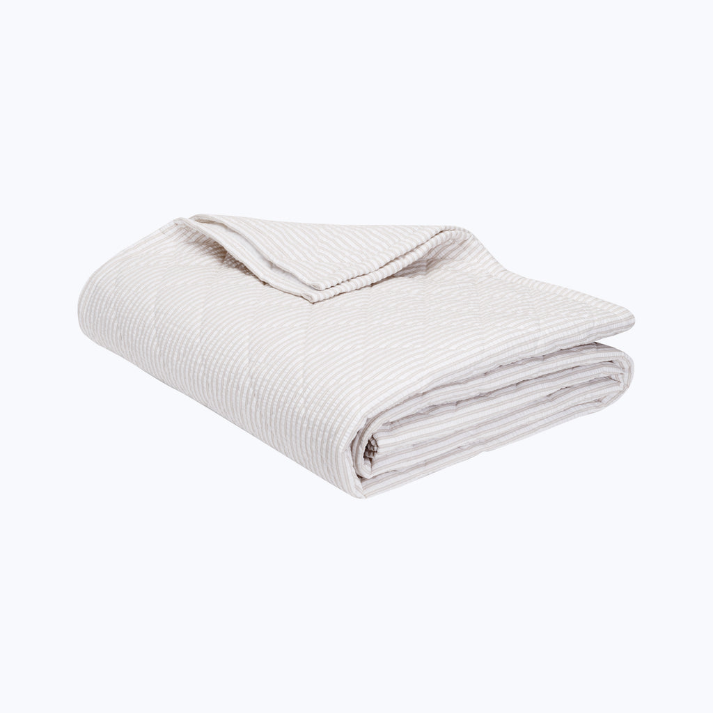 Matteo Cotton Quilt Natural / Twin