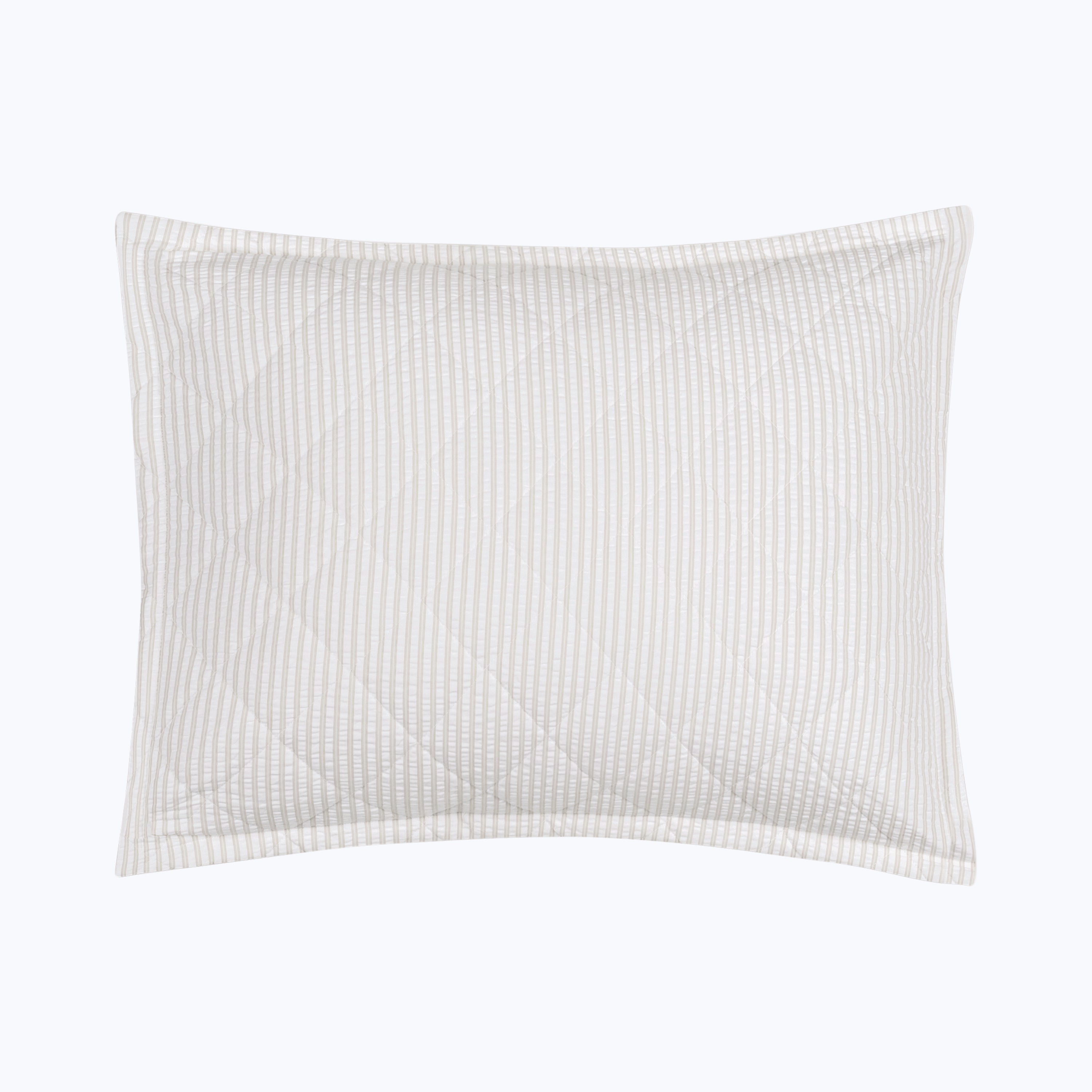 Matteo Cotton Quilted Sham Natural / Standard