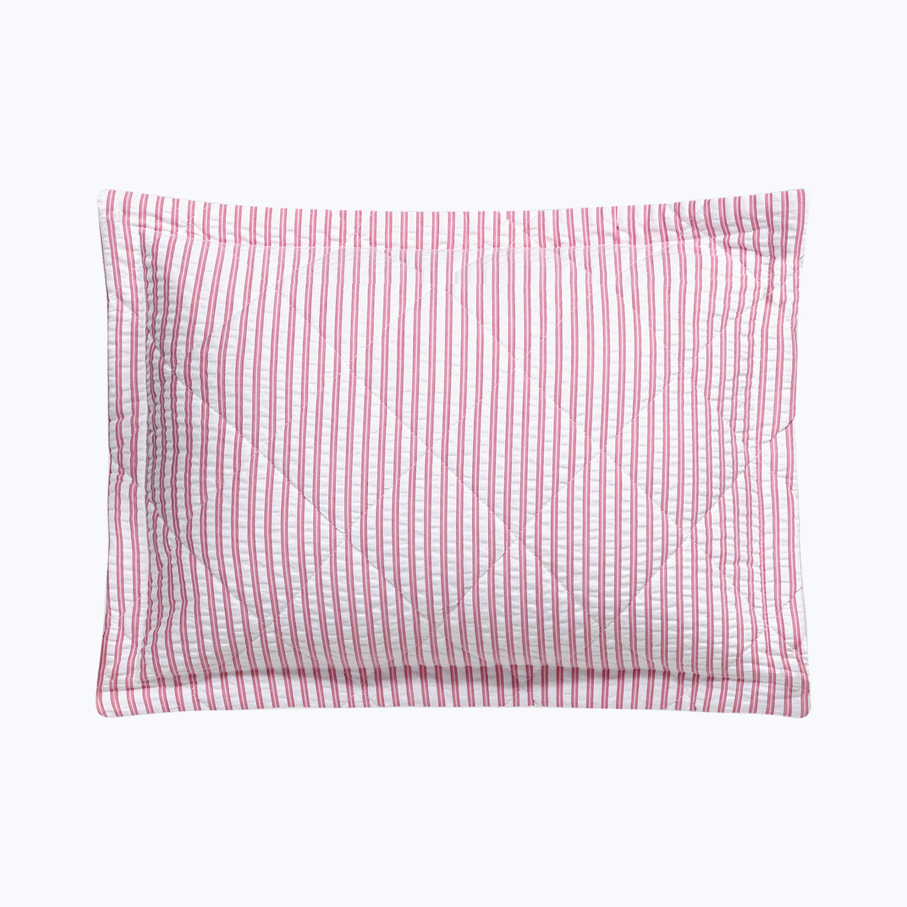 Matteo Cotton Quilted Sham Peony / Boudoir