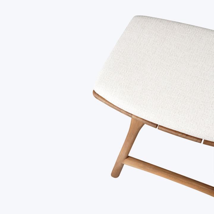 Osso Outdoor Upholstered Stool
