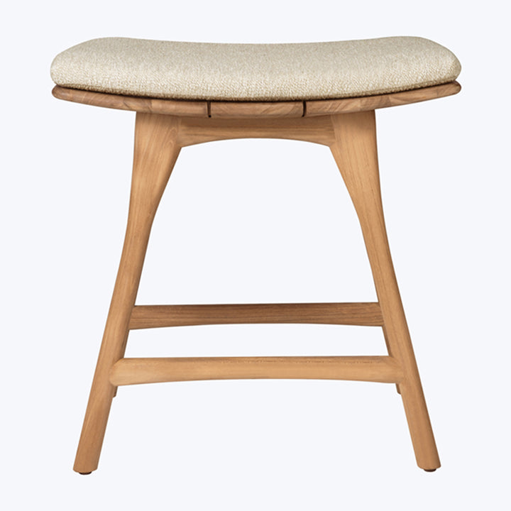 Osso Outdoor Upholstered Stool