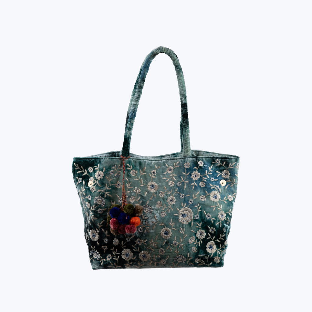 Silk Velvet Tote