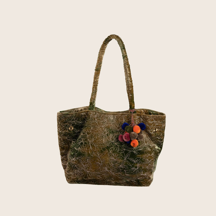 Silk Velvet Tote