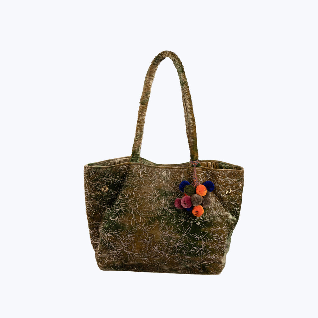 Silk Velvet Tote