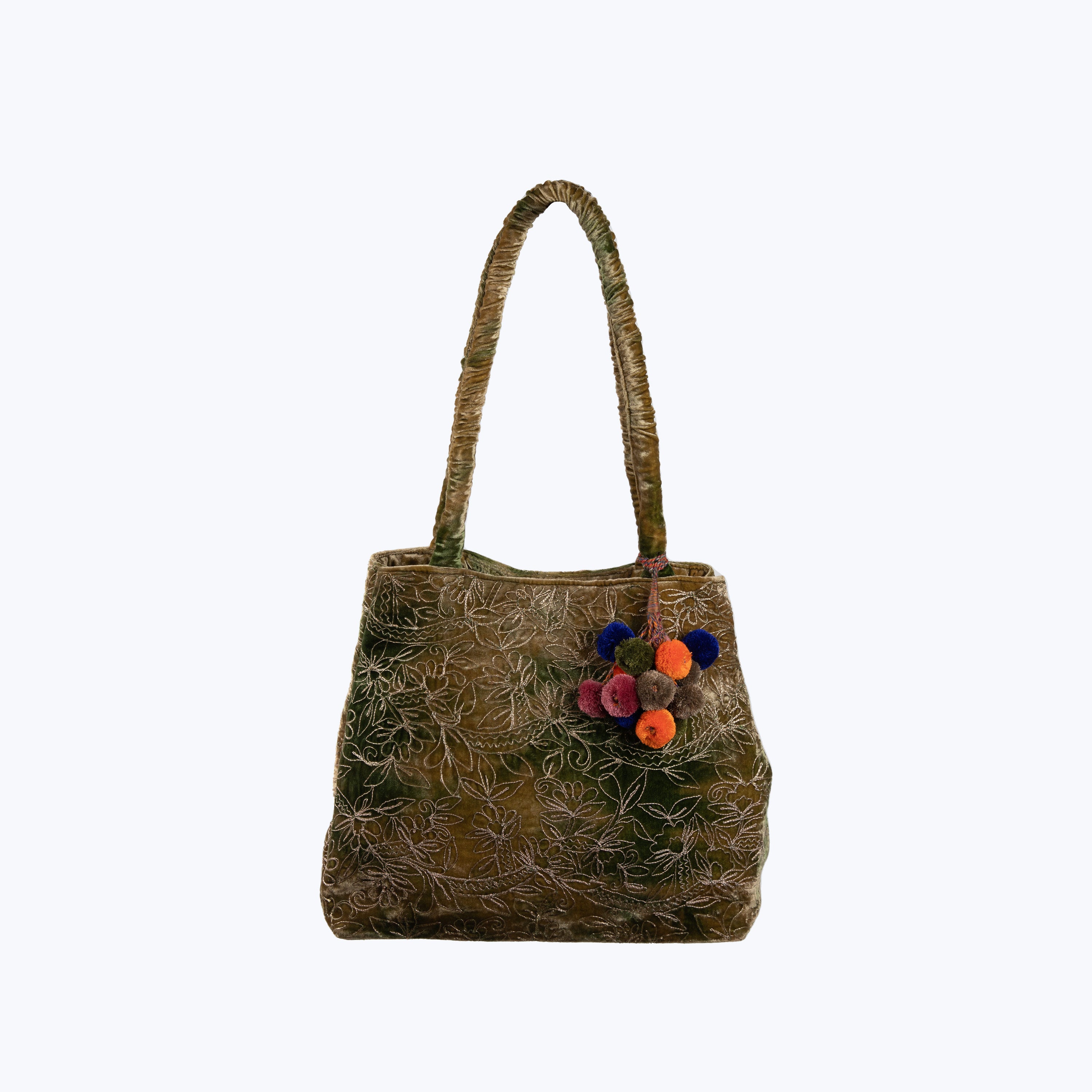 Silk Velvet Tote