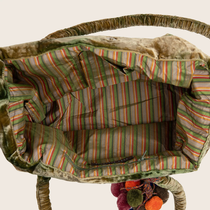 Silk Velvet Tote