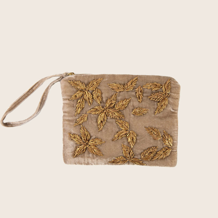 Silk Velvet Perfect Zip Pouch