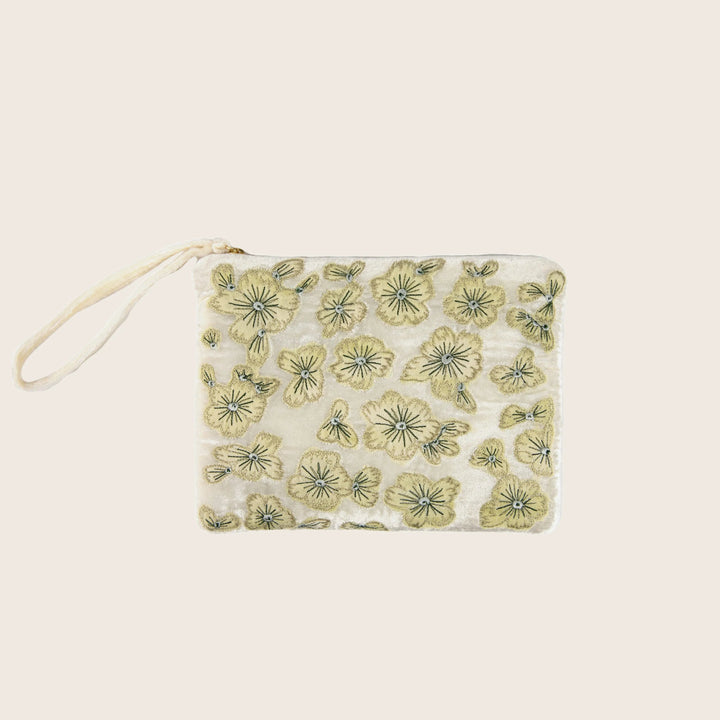 Silk Velvet Perfect Zip Pouch