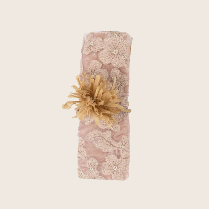 Silk Velvet Jewelry Roll