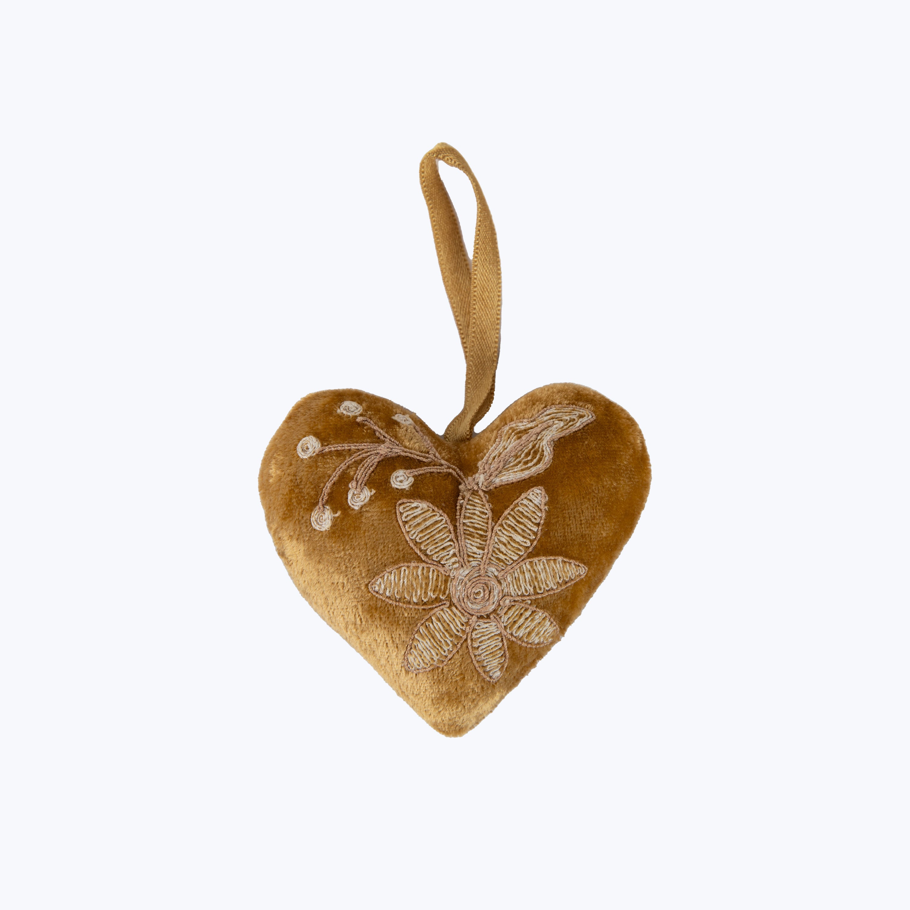 Silk Velvet Small Heart