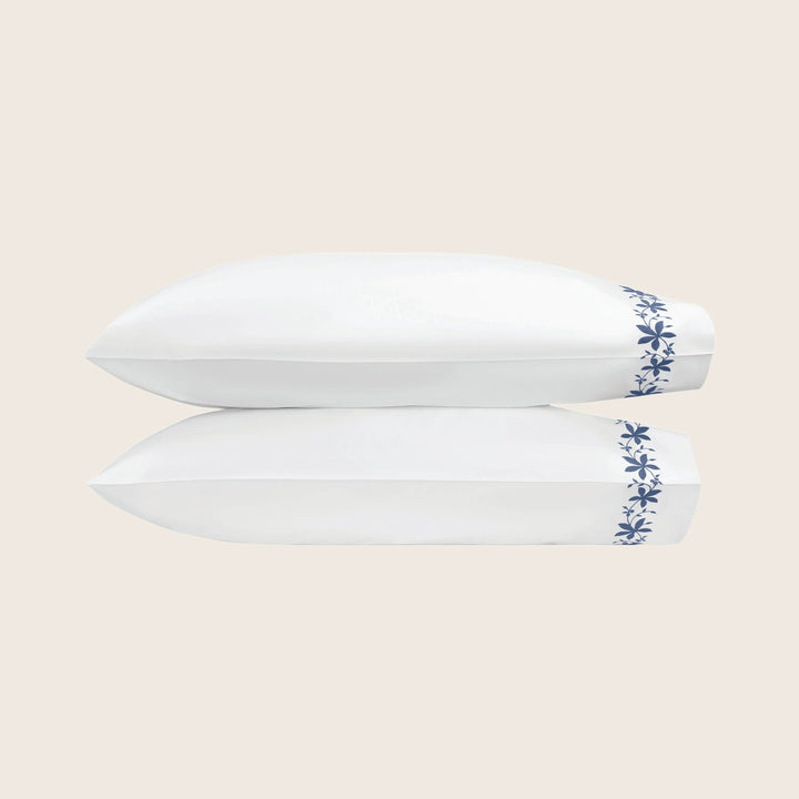 Callista Percale Pillowcases Bluebell / Standard - Pair