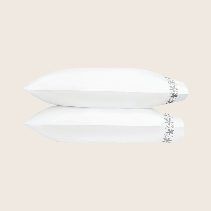 Callista Percale Pillowcases Silver / Standard - Pair
