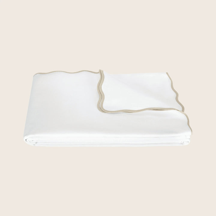 Camilla Cotton Pique Coverlet Dune / Full/Queen