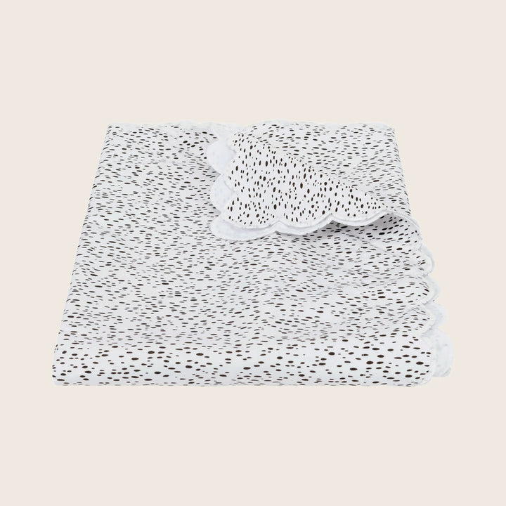 Celine Percale Duvet Cover Charcoal / Full/Queen