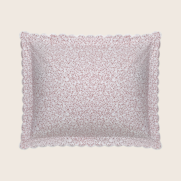 Celine Percale Sham Redberry / Standard