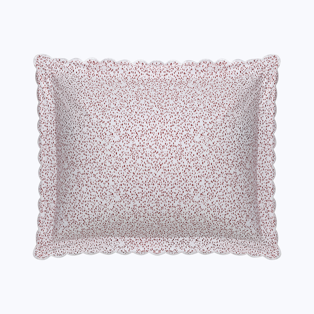 Celine Percale Sham Redberry / Standard