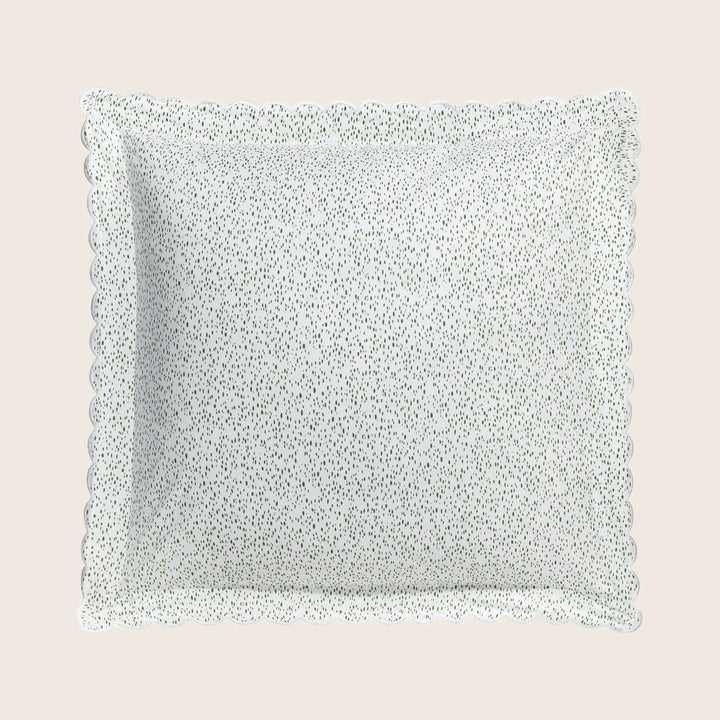 Celine Percale Sham Grass / Euro