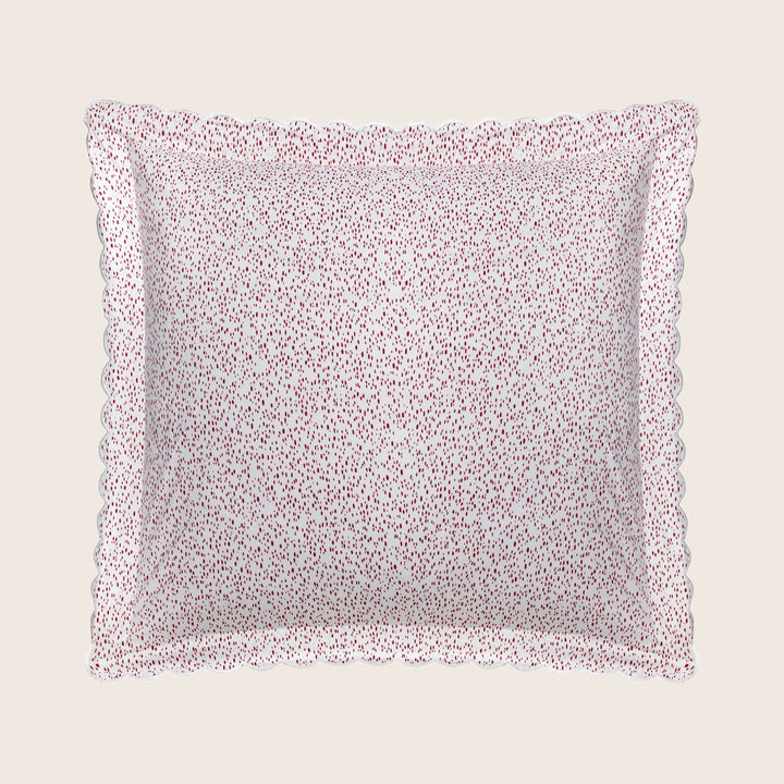 Celine Percale Sham Redberry / Euro