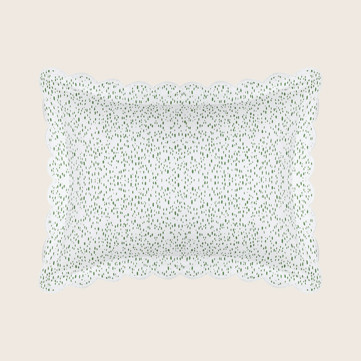 Celine Percale Sham Grass / Boudoir