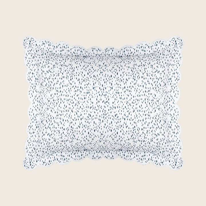 Celine Percale Sham Prussian Blue / Boudoir
