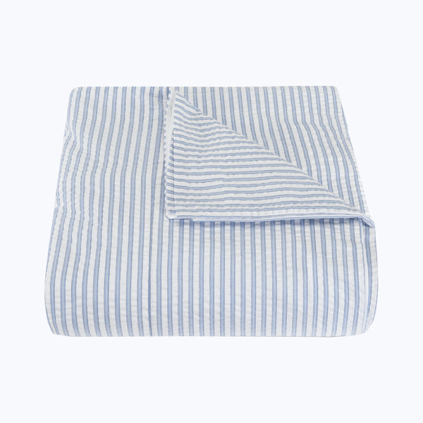 Matteo Cotton Duvet Cover Azure / Twin