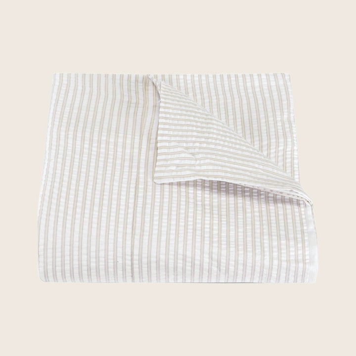 Matteo Cotton Duvet Cover Natural / Twin