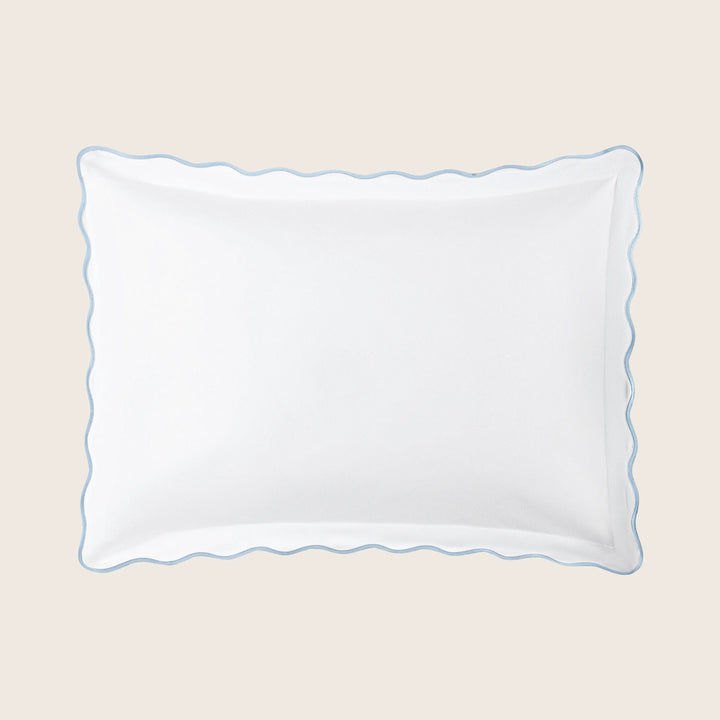 Camilla Cotton Pique Sham Light Blue / Standard