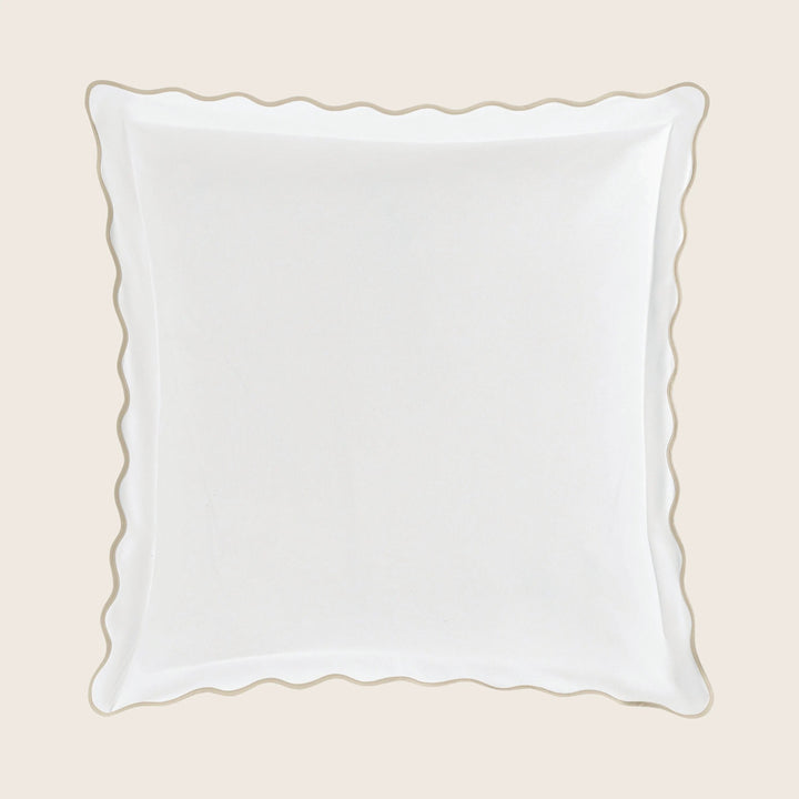 Camilla Cotton Pique Sham Dune / Euro