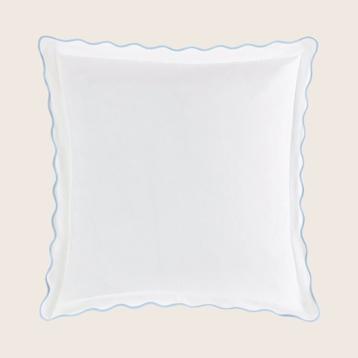 Camilla Cotton Pique Sham Light Blue / Euro