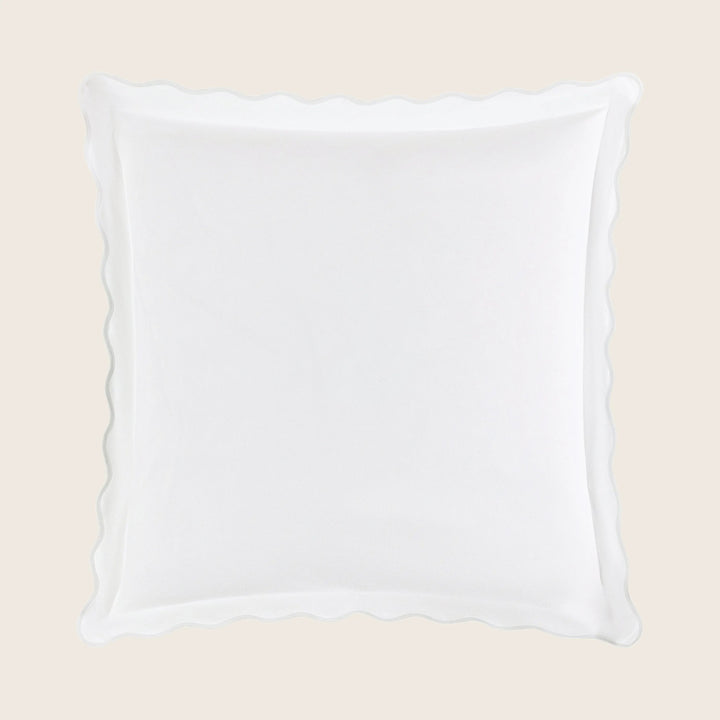 Camilla Cotton Pique Sham White / Euro