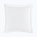 Camilla Cotton Pique Sham White / Euro