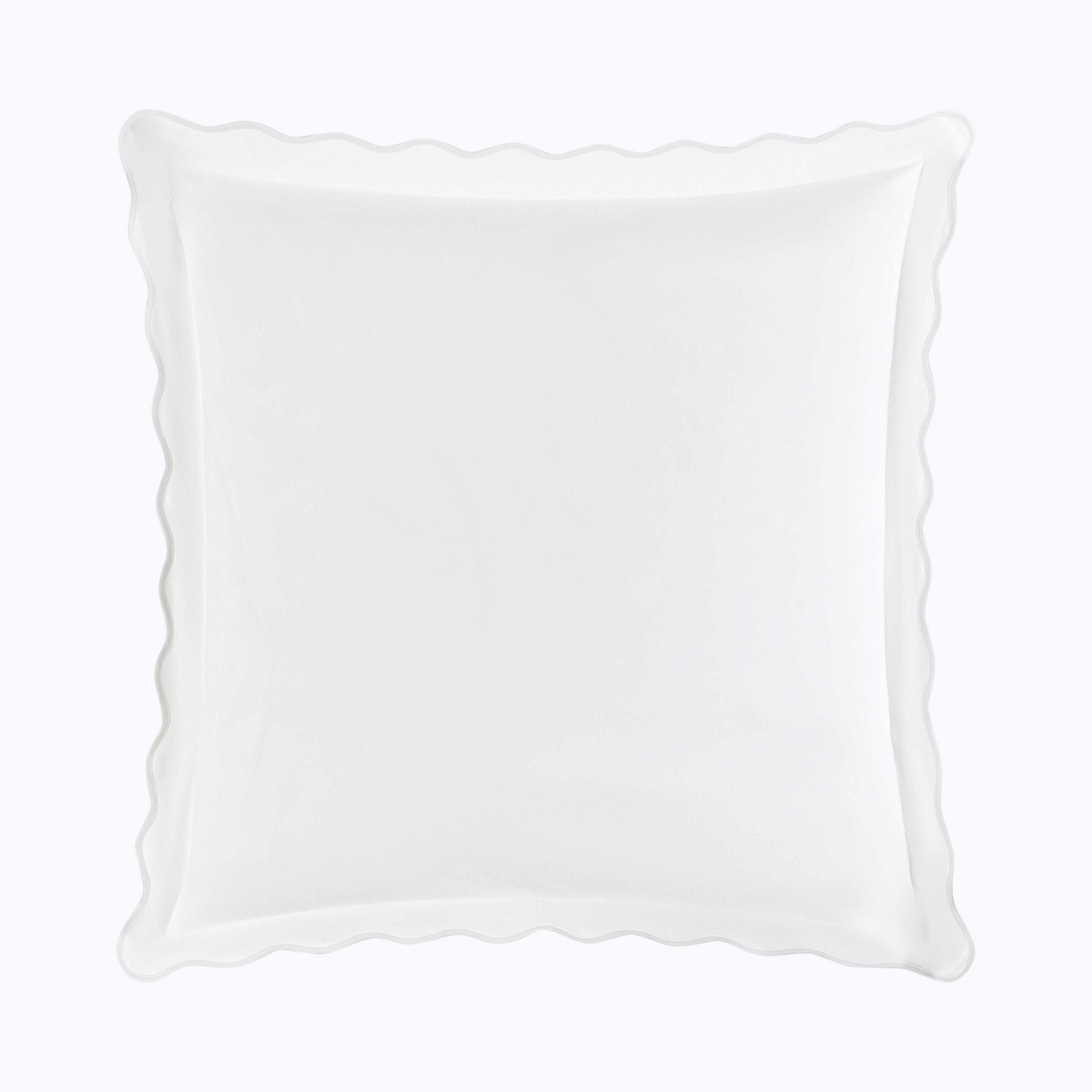 Camilla Cotton Pique Sham White / Euro