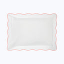 Camilla Cotton Pique Sham Pink / Boudoir