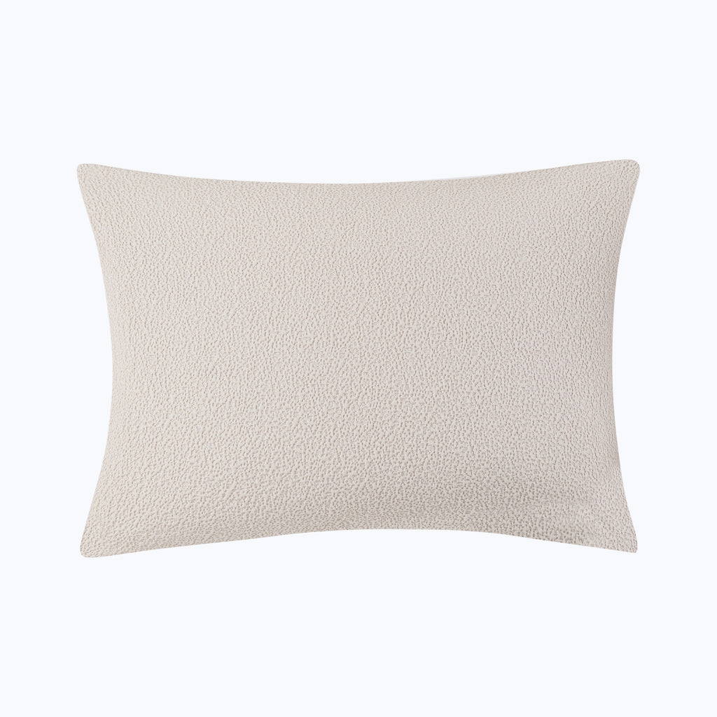 Malibu Cotton Sham Pebble / Standard