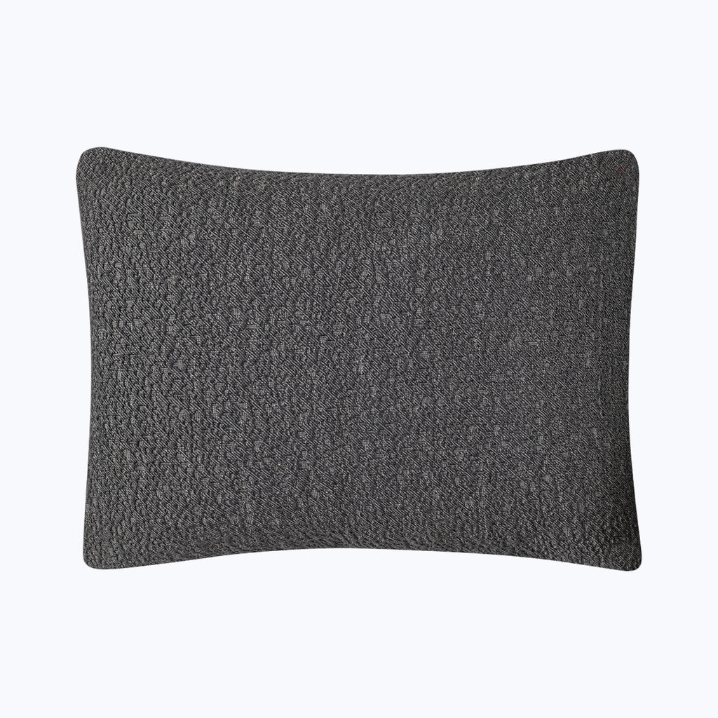 Malibu Cotton Sham Charcoal / Boudoir