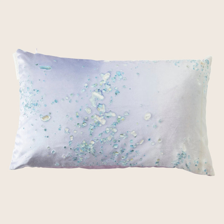 Mineral Ombre Amethyst Ivoire Lumber Pillow