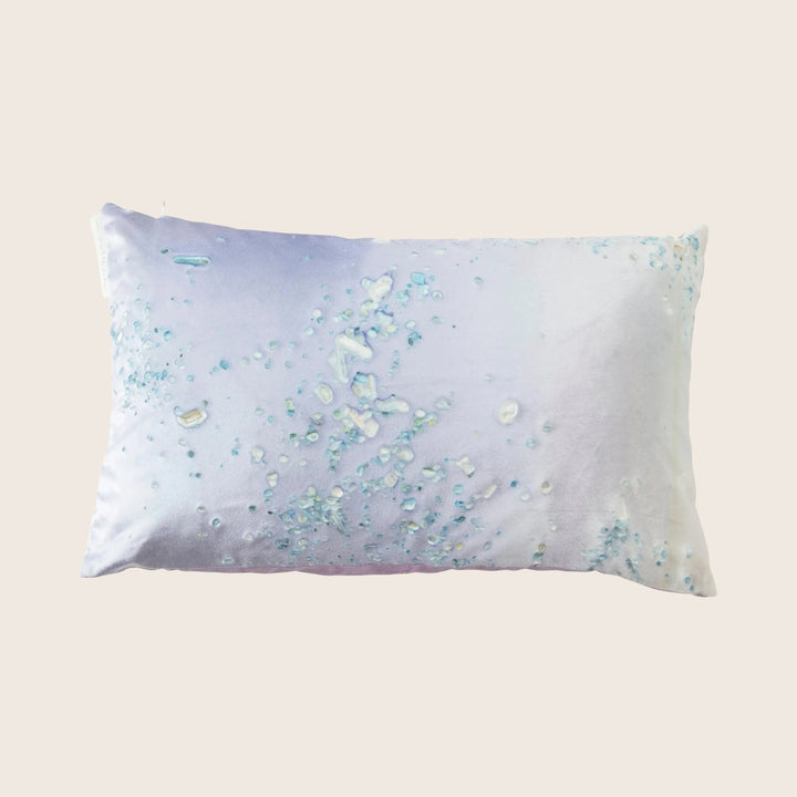 Mineral Ombre Amethyst Ivoire Lumbar Pillow