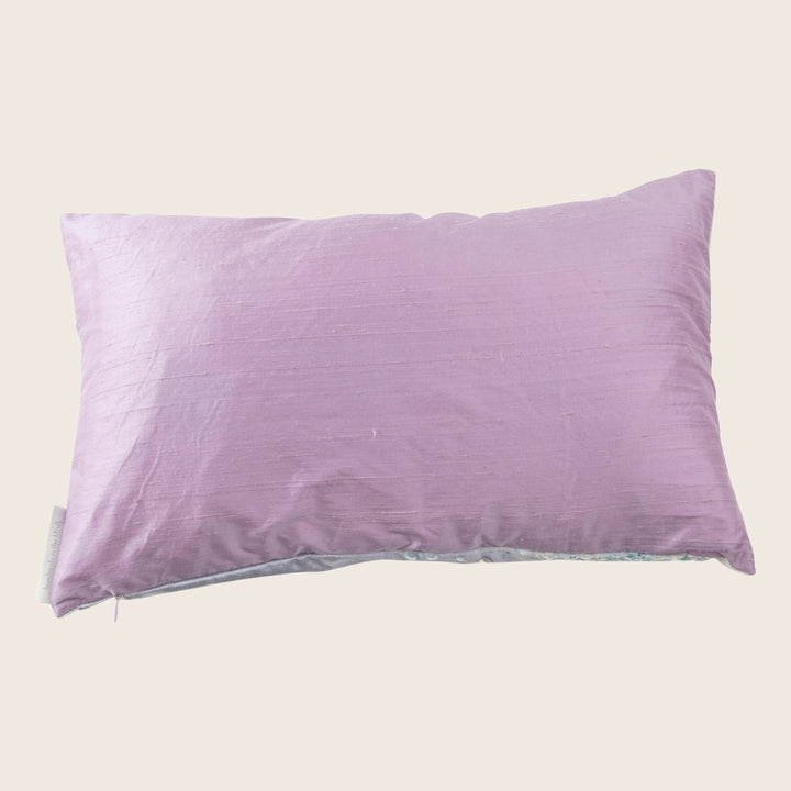 Mineral Ombre Amethyst Ivoire Lumber Pillow