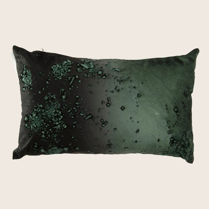 Mineral Ombre Kohl Cinder Lumbar Pillow