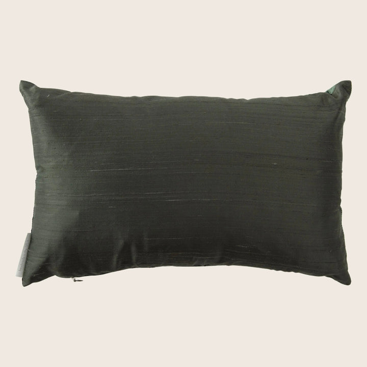 Mineral Ombre Kohl Cinder Lumbar Pillow