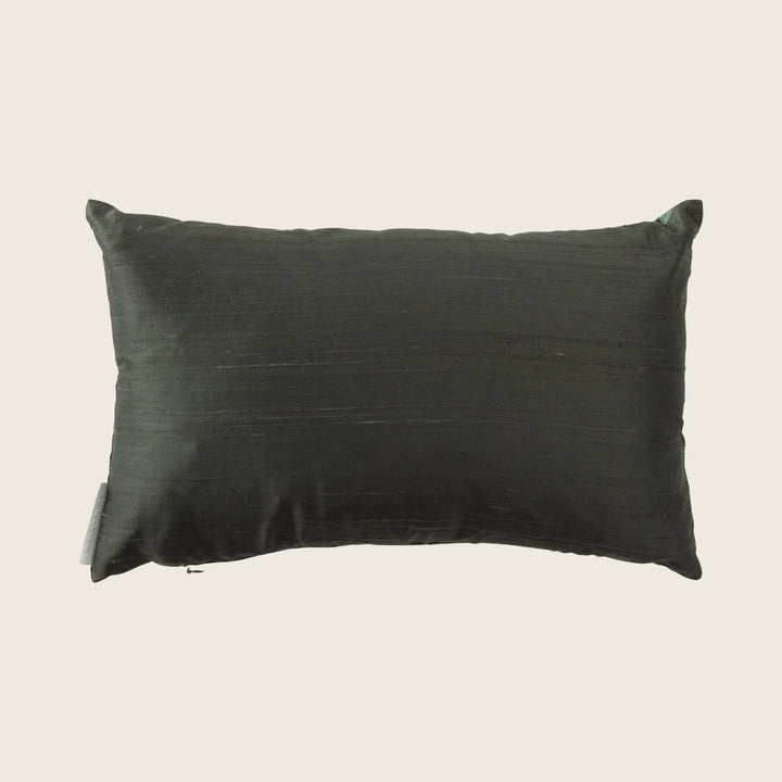 Mineral Ombre Kohl Cinder Lumbar Pillow