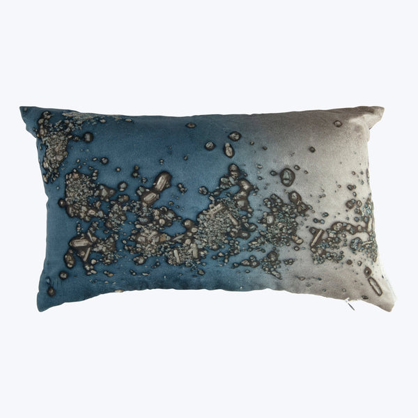 Mineral Omber Twilight on Cobble Lumbar Pillow