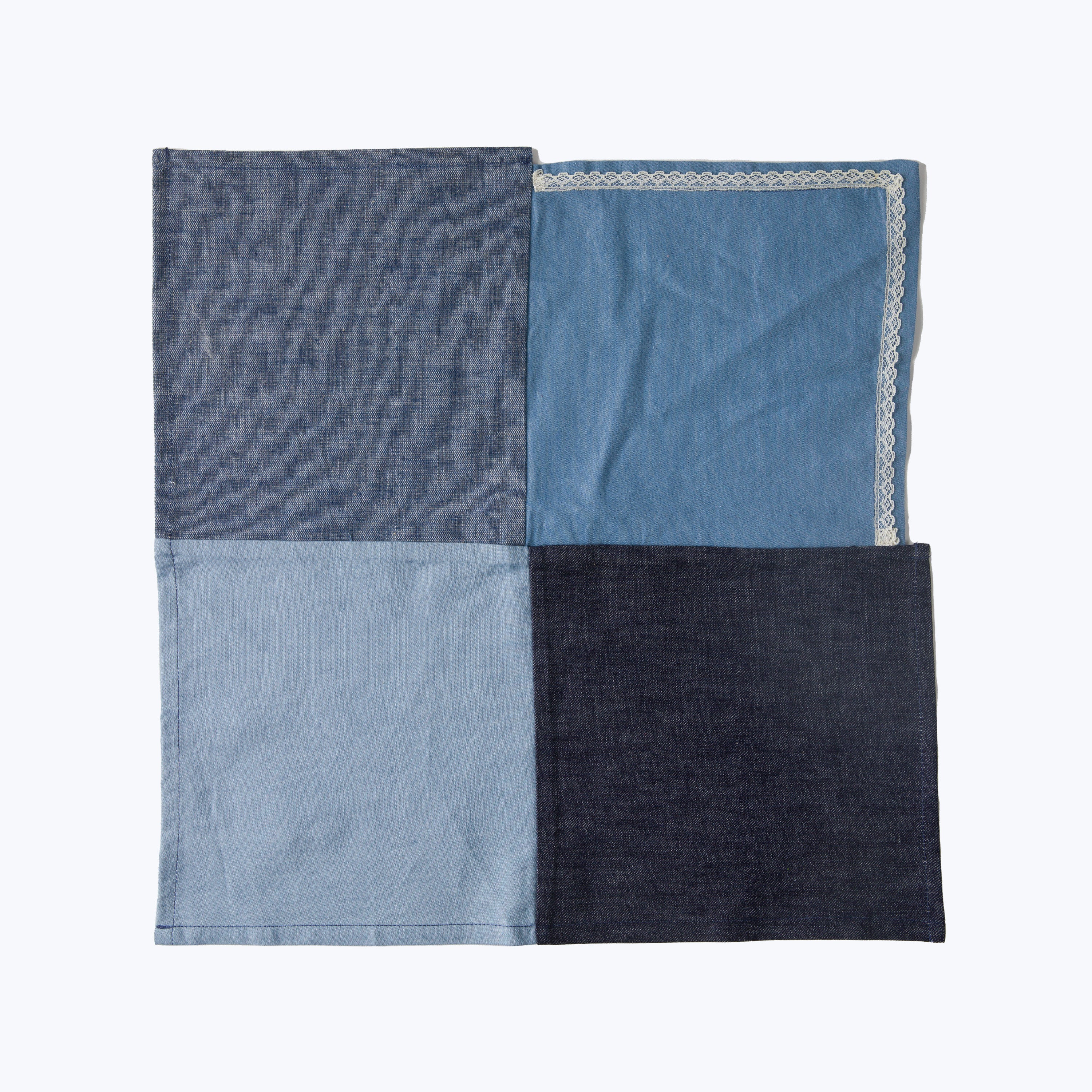 Prairie Patchwork Denim Napkin