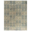 Beige Traditional Ikat Wool Rug - 7'10" x 10'1"