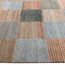 Brown Contemporary Wool Rug - 9' x 12'8"