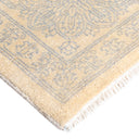 Ivory Traditional Ikat Wool Rug - 8'2" x 10'3"